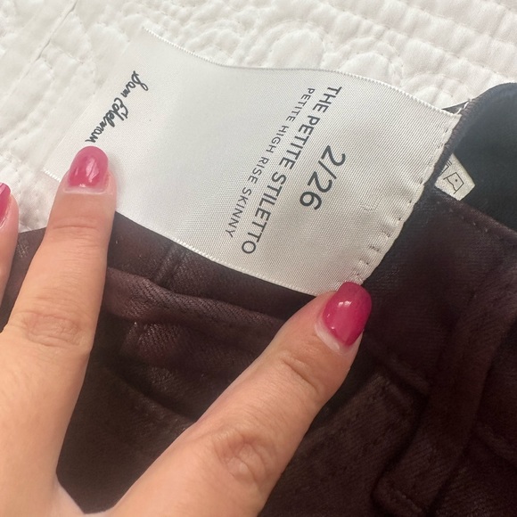 Sam Edelman faux leather denim pants - Picture 9 of 10